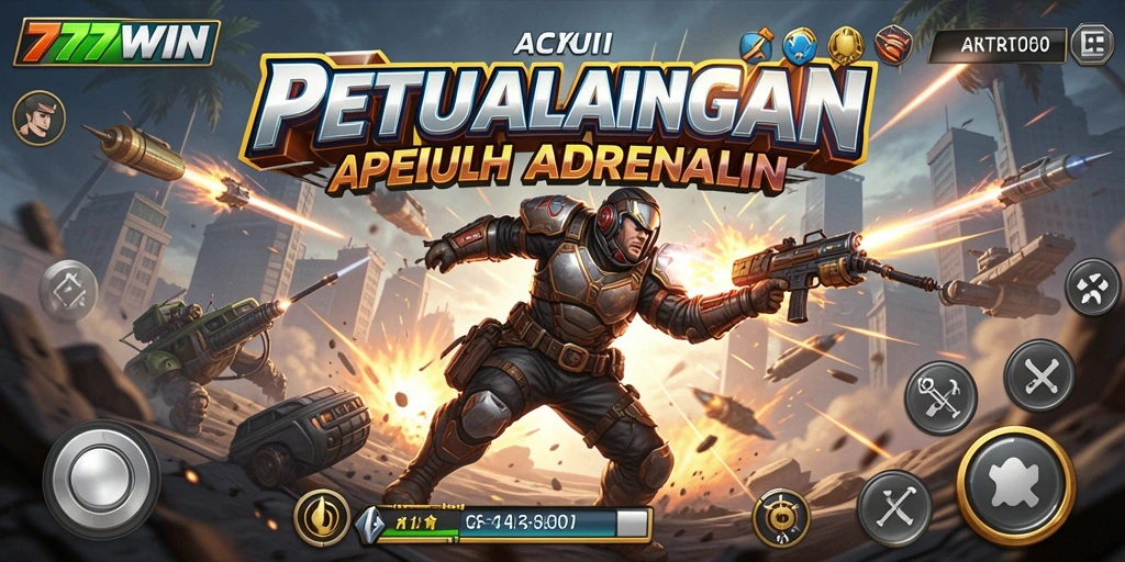 Tampilan gameplay seru di 777WIN dengan aksi mendebarkan.