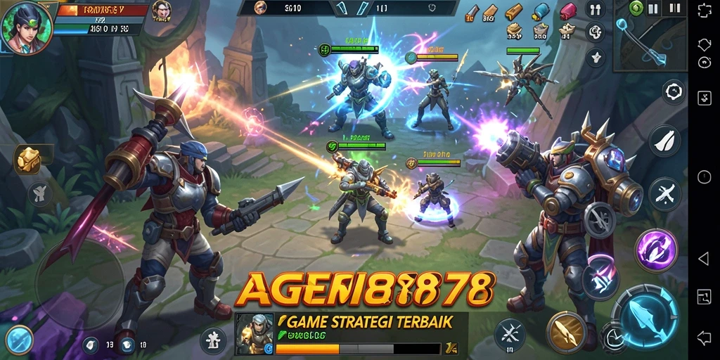 Gameplay AGEN878 yang menegangkan dan strategis dalam aksi.
