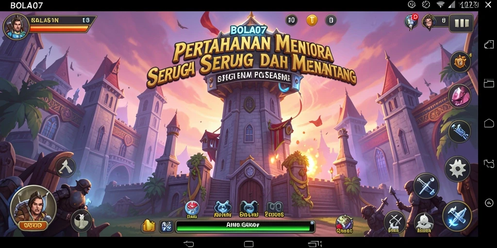 Tampilan menara strategis BOLA07 dalam aksi.