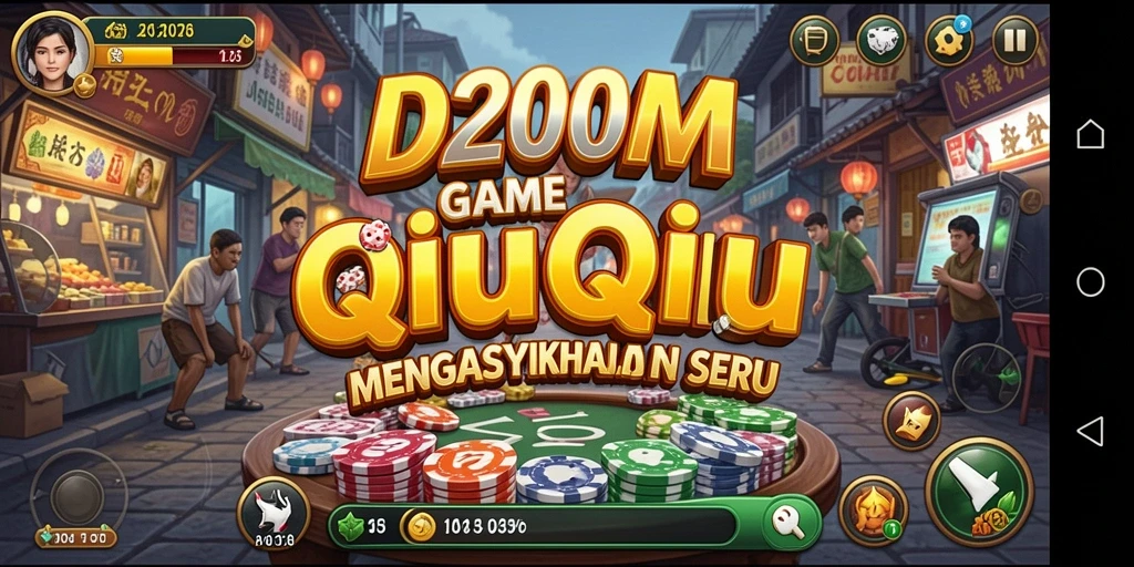 Gameplay D200M yang seru dan mendebarkan.
