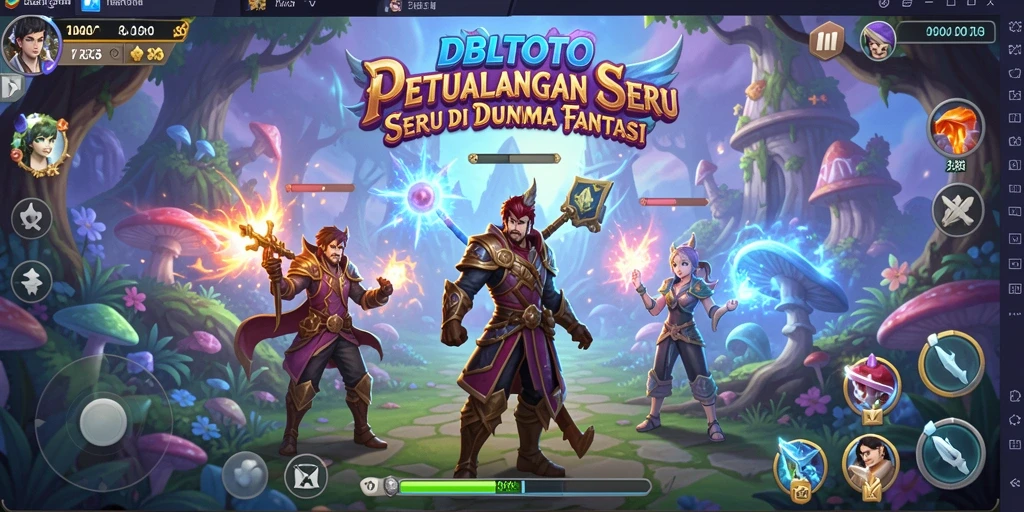 Tangkapan layar gameplay DBLTOTO menunjukkan aksi petualangan yang mendebarkan.