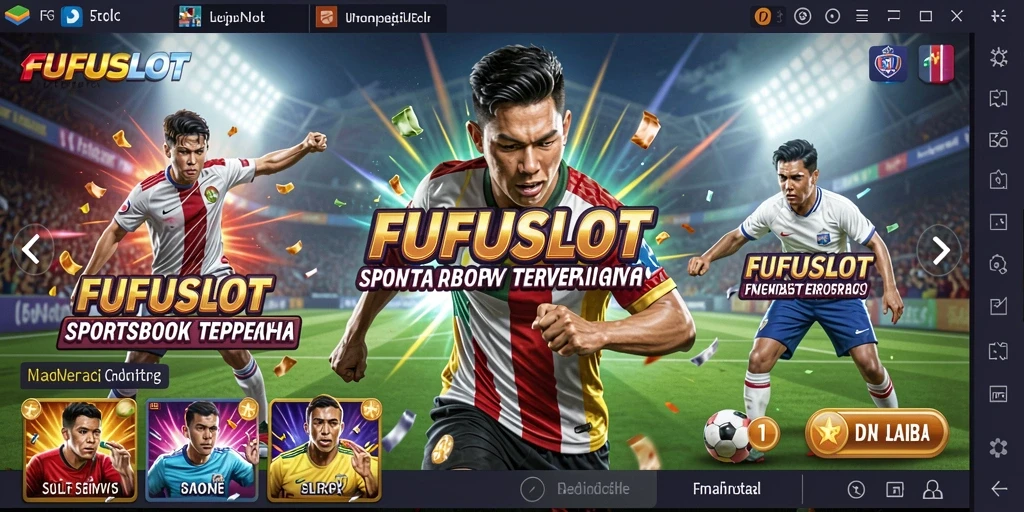 Tampilan menarik dari gameplay FUFUSLOT di kategori Sportsbook.