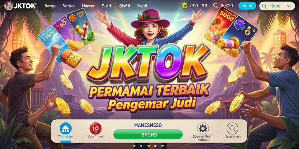 Tangkapan layar gameplay JKTOK yang mendebarkan dan penuh warna.