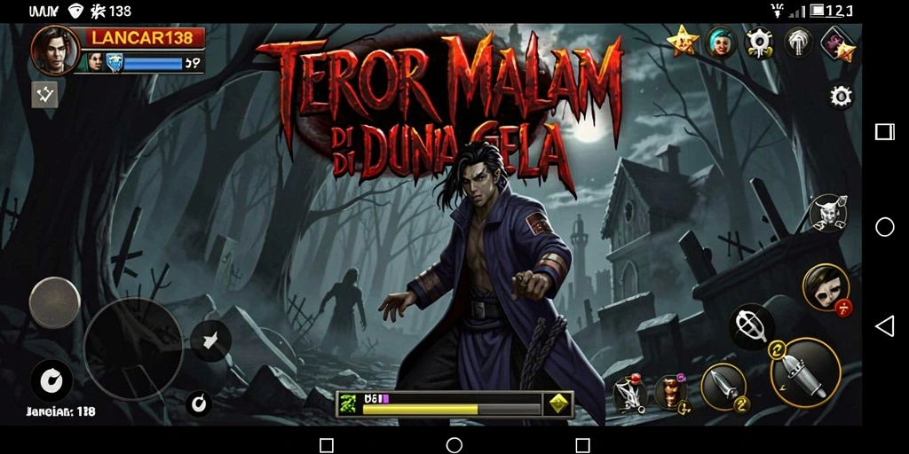 Tangkapan layar menampilkan suasana mencekam dari gameplay LANCAR138.