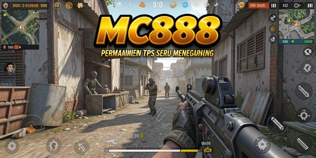 Tampilan gameplay seru dan mendebarkan di MC888.
