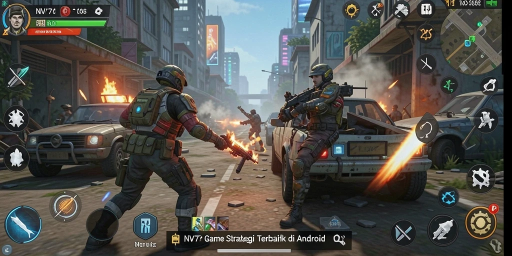 Tampilan menarik gameplay dan strategi dinamis di NV77.