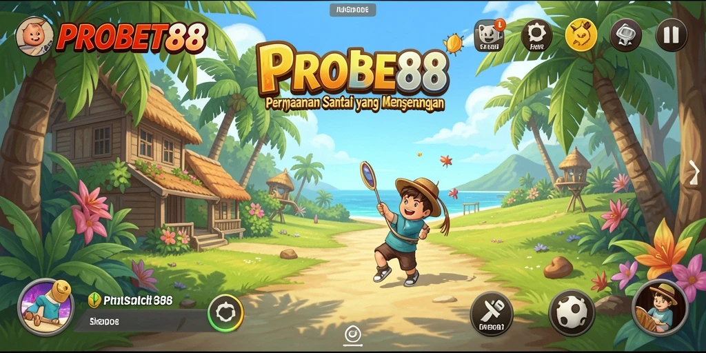 Tampilan gameplay PROBET88 yang seru dan menghibur.