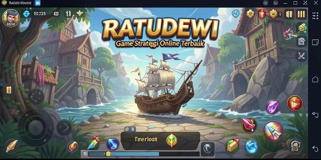 Screenshot gameplay <strong>RATUDEWI</strong> menunjukkan pertarungan seru dan strategi yang mendalam.