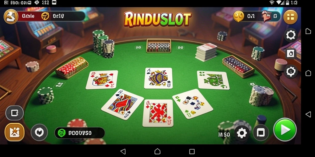 Gambaran gameplay menarik di RINDUSLOT dengan pemain yang seru.