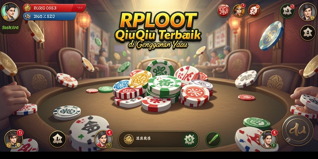Tampilan menarik permainan QiuQiu dalam RPLOOT yang mengasyikkan.