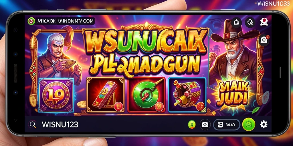 Tampilan gameplay Slot yang seru dan menarik di WISNU123.
