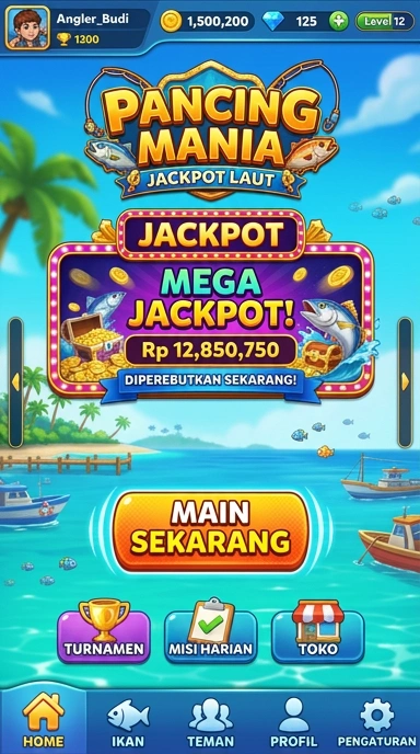 Tampilan antarmuka rp79 yang menarik dan mudah dinavigasi.